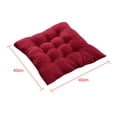 thumbnail image 3 of Cojines de asiento para comedor, exterior, color burdeos, 3 of 8