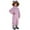 Light Pink, variant on KAUOD Boys Girls One Piece Snowsuits Jumpsuits Hooded Insulated Snowboard Ski Suits Onesie Kids Winter Thick Bib Overall