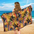 thumbnail image 6 of XYZCANDO Car Seat Cover Towel Tropical Sunset Palm Towel Seats Cover for Gym Workout Hiking, Comfortable Sweatproof Seat Towels Mat for Trucks Cars, 6 of 11