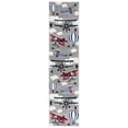 thumbnail image 2 of SAFAVIEH Carousel Kids Biplanes in the Sky Runner Rug, Light Gray/Red, 2'3" x 10', 2 of 10