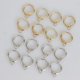 thumbnail image 5 of Guardurnaity Accesorios para pendientes de cobre, ganchos dorados, suministro de joyería DIY, cierres, hallazgos de Clip, enlazador chapado, japonés Ropa, zapatos y accesorios Miscelánea Blanco Guardurnaity AP015511-02, 5 of 6