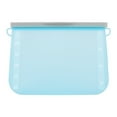 thumbnail image 1 of Flmtop 1PC Food Storage Bag Silicone Reusable Gallon Bag Silicone Zippered Storage Bags Silicone Food Storage Containers for Home, 1 of 10