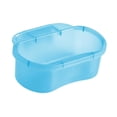 thumbnail image 1 of Abbracc Multipurpose Drain Basket ing Supplies Practical Hanging Organizer Blue, 1 of 9