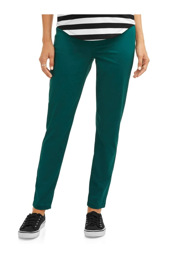 Maternity Over Belly Colored Jeans