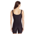 thumbnail image 4 of Adoretex Womens One Piece Solid Swim Unitard Boyleg Swimsuit, 4 of 4