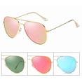 thumbnail image 2 of Polarized Driving Glasses Metal Frame Glare Reduction Enhanced Clarity TAC Lenses Outdoor Activities Dark Tint, 2 of 2