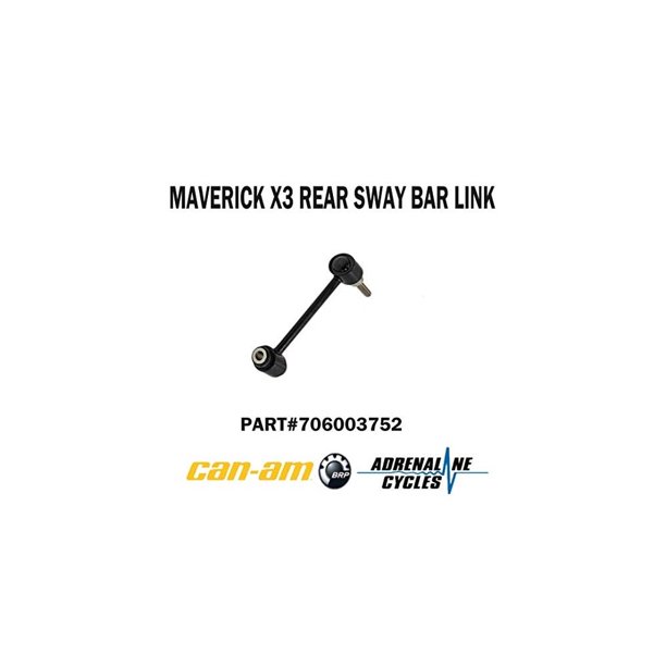 Can Am Maverick X3 Rear Sway Bar Link Oem New 706003752