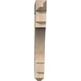 thumbnail image 2 of Ekena Millwork 6"W x 40"D x 48"H Merced Craftsman Rough Sawn Bracket, Douglas Fir, 2 of 4