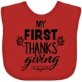 thumbnail image 3 of Inktastic My 1st Thanksgiving Boys or Girls Baby Bib, 3 of 4
