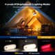 thumbnail image 3 of Linterna de Camping Recargable LED Portátil Clemas, Impermeable IPX5, 3 of 8