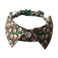 thumbnail image 2 of Collar navideño perfecl para Gatos Ajustable Verde, 2 of 8