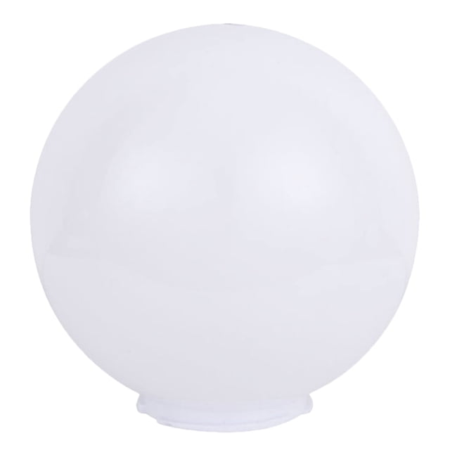 Pantalla de lámpara Shengjike con forma de globo blanco para farola de exterior o aplique de pared (20 cm x 5 cm)