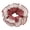 Red grid, variant on Lace Hair Scrunchies for Women Oversized Double Layer Scrunchy Elegant Hairbands Hair Elastics Hairstyle Ponytail Holder