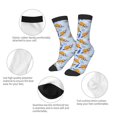 thumbnail image 3 of Sigee Cute Sloth for Premium Children's Socks Unisex School Kids Boys Girls,Soft and Comfy Kids' Socks, 3 of 5