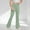 Army Green1, variant on Cethrio Kids Girls Flare Pants, Elastic Waist Stretch Yoga Kids Leggings Green Size 9-10 T
