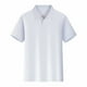 thumbnail image 1 of Camisa unisex de verano transpirable con botones - Cuello con solapa, poliéster/spandex, para trabajo/informal - Tallas S-XXXXL, 1 of 3
