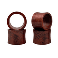 thumbnail image 2 of ILOT Wooden Napkin Rings Set of 12 Handmade Napking Holders for Dining Tableware, Thanksgiving, Party, Table Décor (Concave), 2 of 8