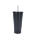 thumbnail image 4 of Taza de tubo de succión de acero inoxidable de 710 ml, tapa de orificio grande, taza de té con leche perlada, taza de agua con aislamiento de gran capacidad, 4 of 4