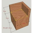thumbnail image 2 of Juego de 4 elevadores de cama, elevadores de madera para muebles pesados, 2 of 5
