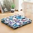 thumbnail image 4 of Elegant Butterfly & Floral Print Zabuton Cushion Thick Support for Meditation & Floor Lounging, 4 of 7