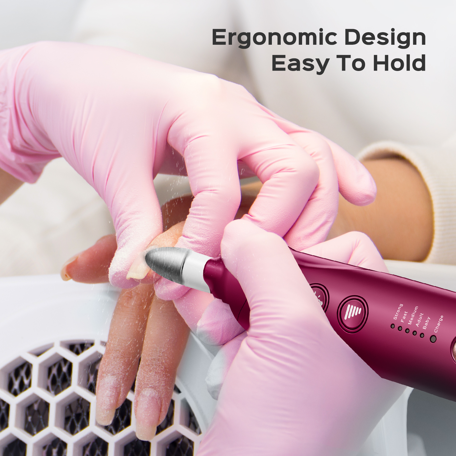 COSLUS Professional Electric Nail Drill File photo 6