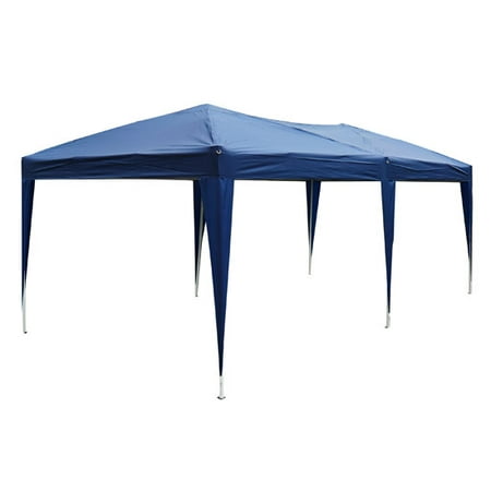 Outsunny 10' x 20' Easy Pop Up Canopy Tent - Royal Blue