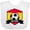 AA-White, variant on Inktastic Soccer Spain Flag Banner Boys or Girls Baby Bib