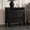 Black, variant on Leumius 28" Nightstand with Charging Station, Farmhouse Bedside Table with 3 Drawers, USB and Type-C Ports, Storage End Table for Bedroom Living Room Office Natural