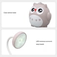 thumbnail image 4 of LED Table Lamp Night Owl Table Light Cartoon Desktop Desk 2 Gears Lamp With Pen Holder Eye  USB, 4 of 8