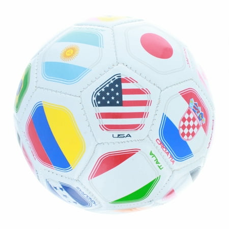 Universal Outdoor World International Multi Country Flag Soccer Ball - Size