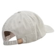 thumbnail image 4 of Idaho State Map Embroidered Big Size Washed Pigment Dyed Cap - Stone XL-3XL, 4 of 5