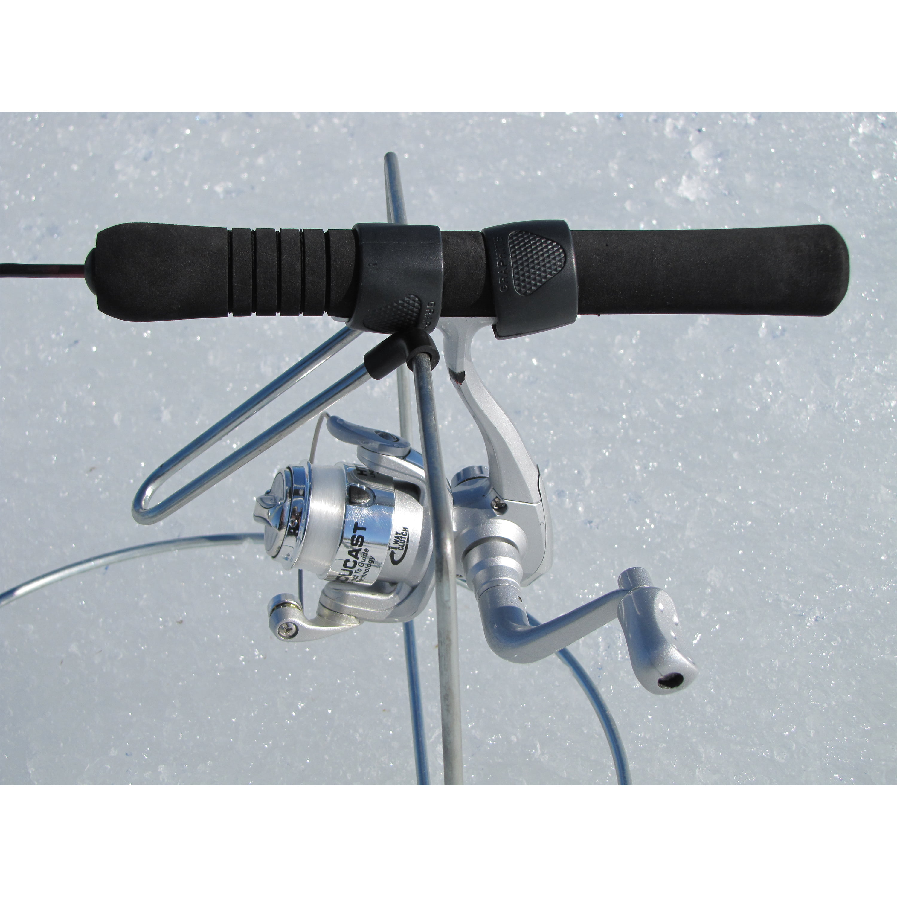 HT Enterprises Little Jigger Balanced Ice Fishing Rod Holder 