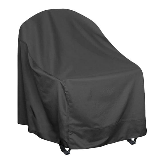 Oversized Outdoor Rocking Chair Covers Patio Furniture Black