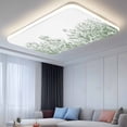 thumbnail image 2 of Wildflower Leaf Fluorescent Light Covers, Green Floral Botanical White Watercolor Magnetic Light Covers for Ceiling Lights, Fluorescent Ceiling Shade Filters for Classroom Bedroom Office 4x2Ft x 4PCS, 2 of 8