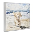 thumbnail image 2 of Stupell Industries Eclectic Ocean's Best Friend Pup White Framed Giclee Art, 14 x 11, by Svetlana Aleynikova, 2 of 8