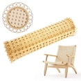 thumbnail image 3 of Kit de decoración DIY de malla de ratán natural para tapicería de verano 40cm, 3 of 9