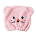 thumbnail image 2 of Microfiber Hair Turban Quickly Dry Hair Hat Wrapped Towel Bathing Cap, 2 of 4