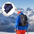 thumbnail image 3 of Bufanda de plumón de invierno Mujer Hombre Bufandas de cuello grueso a prueba Bufanda de suave y cálida con para escalad , Blue azul, 3 of 8
