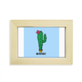 thumbnail image 1 of Introvert Cactus Art Deco Fashion Desktop Decorate Photo Frame Picture Art Painting 5x7 inch, 1 of 3