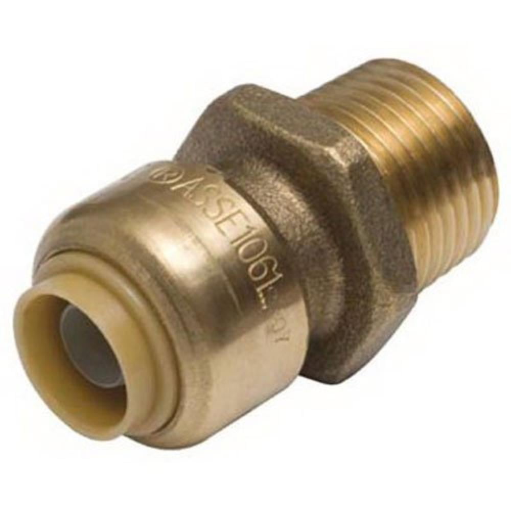 New 1" Sharkbite Style Push Fit Repair Coupling Fitting Lead Free 