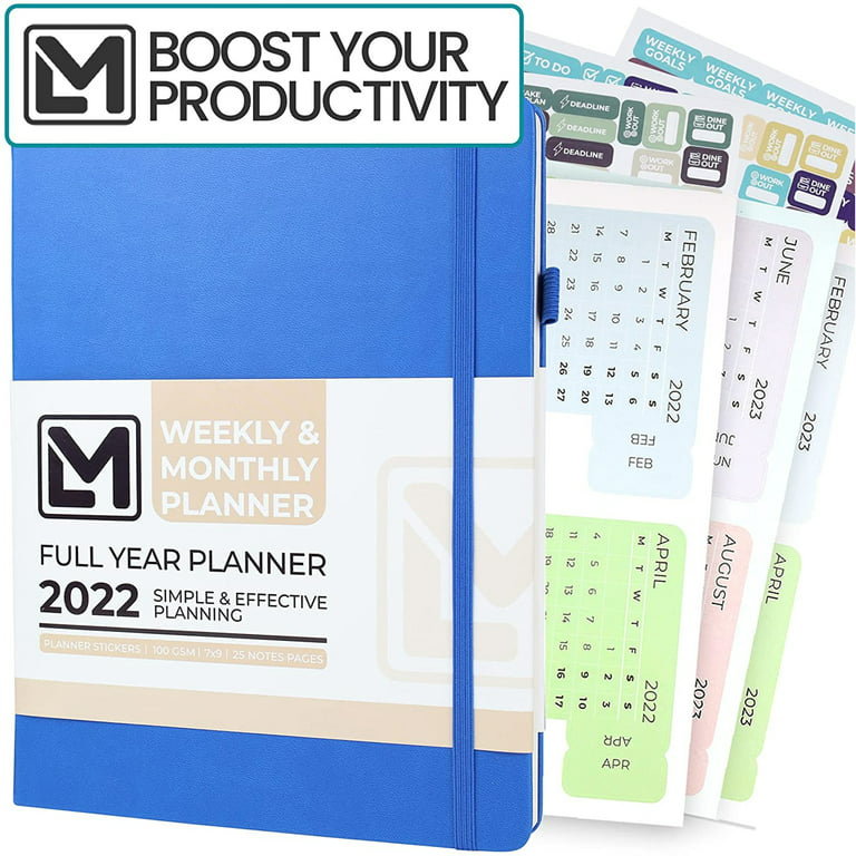 LM LITTLE MORE Stickers for Planners and Journals 2022-2023 Calendar  Planner Accessories 