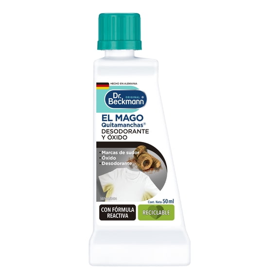 Quitamanchas Dr Beckmann El Mago 5  desodorante óxido y sudor 50 ml
