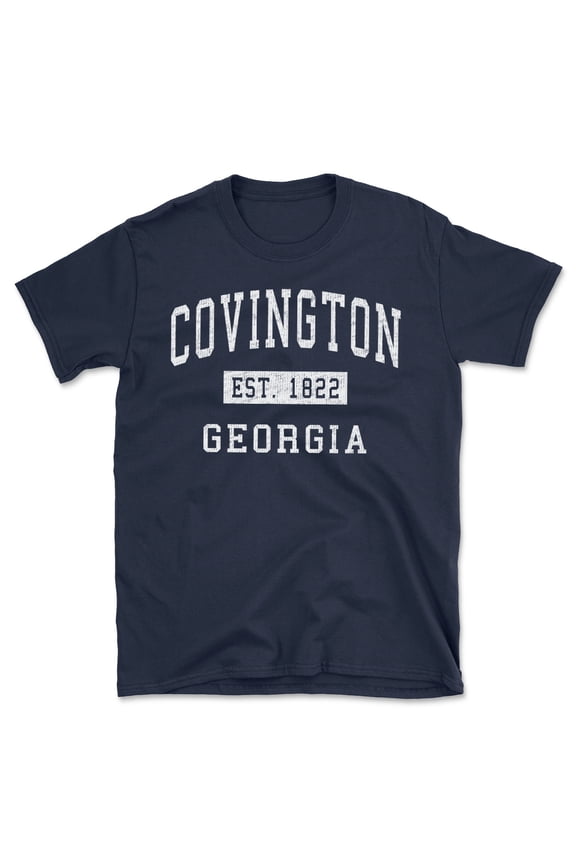 Covington Georgia Classic Established Men's Cotton T-Shirt