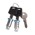 thumbnail image 4 of Candados para portaequipajes Núcleo de bloqueo Fácil de instalar Candados para SUV Llaves Accesorio premium Cerraduras de barra transversal Cilindros 2 núcleos de bloqueo, 4 of 8