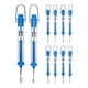 thumbnail image 1 of Spring Scale, 10 Pack 5N Transparent Spring Balance Hanging Tube Spring Scale, 1 of 5