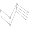 thumbnail image 3 of 1Pack Kitchen Towel Rack Vertical Light Grey Plastic Towel Holder for Rust Resistant, 3 of 9