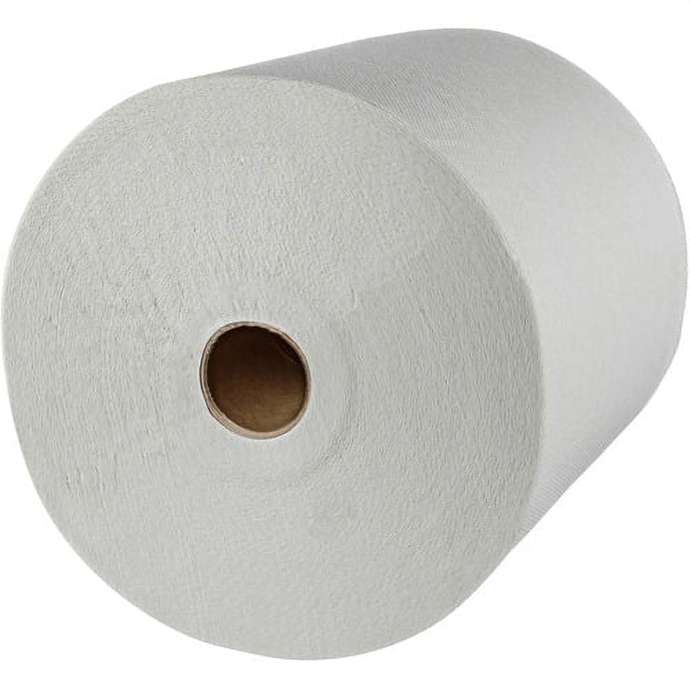 Kleenex Professional Universal Hard Roll Paper Towels, Bulk (01080), Hardwound 1.5" Core, Premium Absorbency Pockets, White (12 Rolls at 425' Each, 5,100'/Case)