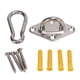 thumbnail image 2 of Soporte de suspensión Montaje de hamaca Kit de suspensión de techo de alta dureza a prueba de corrosión Resistencia a grietas para entrenamiento de yoga para silla colgante ANGGREK Otros, 2 of 8