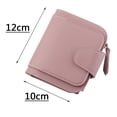 thumbnail image 5 of BAETEUY Wallet Zipper Multi Slots Solid Color Blocking Luxury Card Holder Organizer for Women, 5 of 8