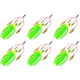 thumbnail image 1 of Cebo Giratorio Artificial 13 Cm Con Lentejuelas para Pesca Lubina () Verde, 1 of 6